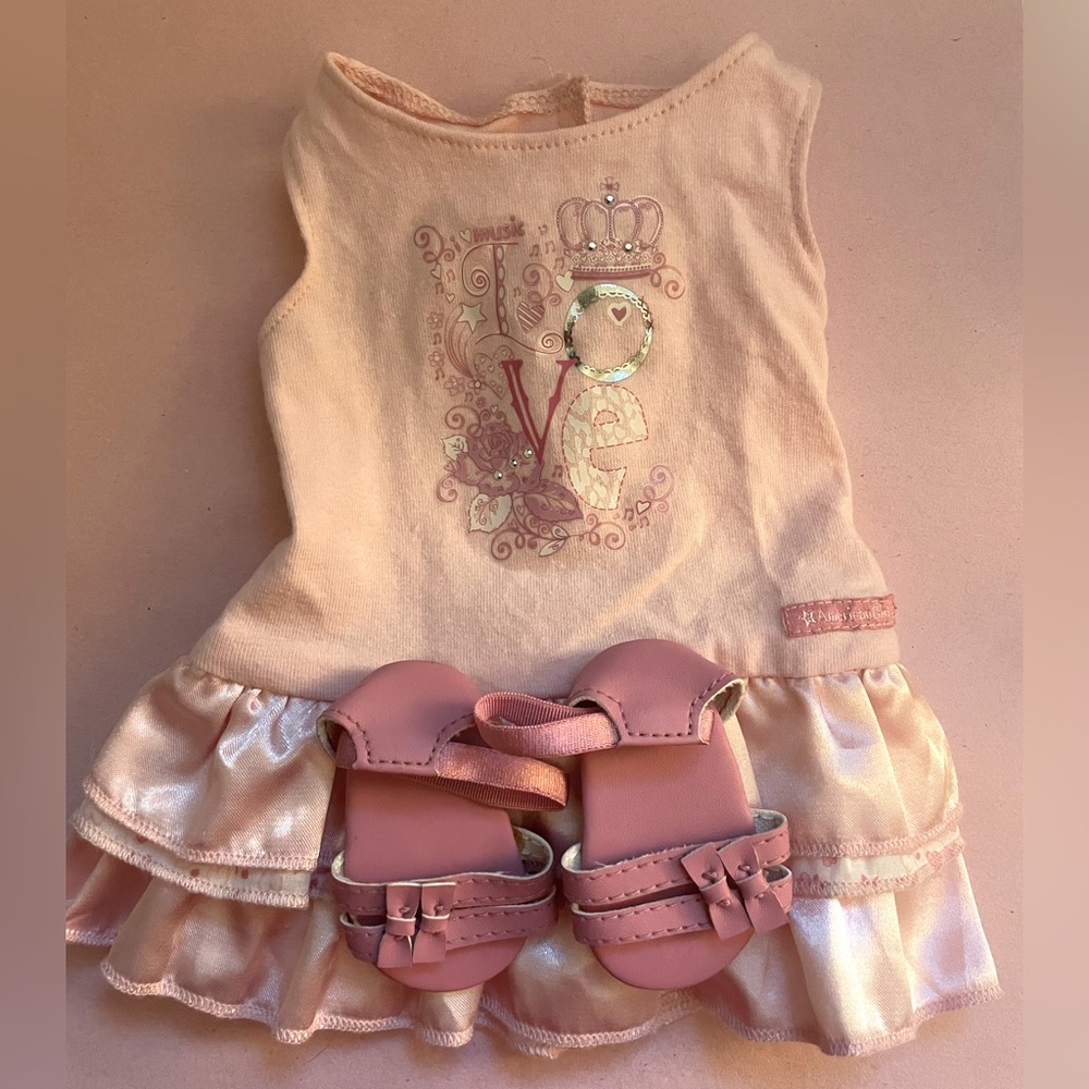 American Girl Doll “Pretty Pink” Set 👗💗